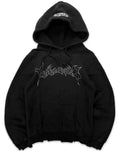 Vetements ‘Metal’ Logo Black Split Reconstructed Hoodie SS16