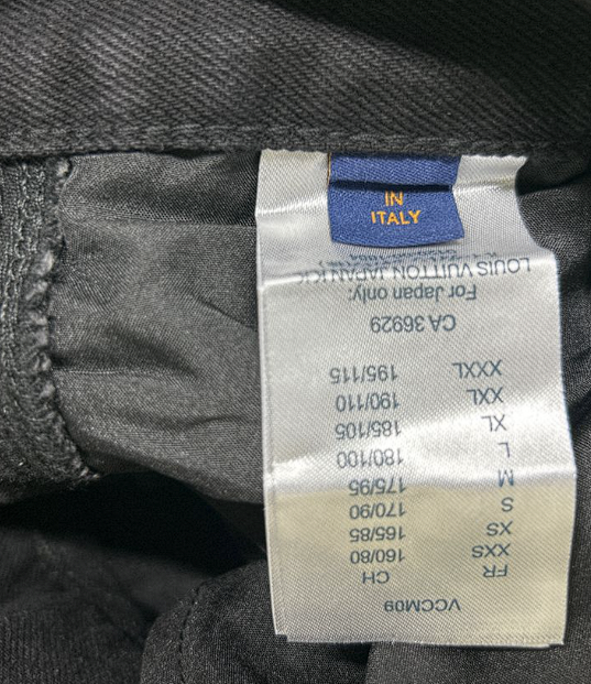 Louis Vuitton Denim Carpenter Shorts | Blue & Black