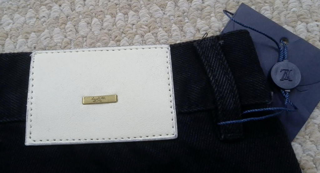 Louis Vuitton Denim Carpenter Shorts | Blue & Black
