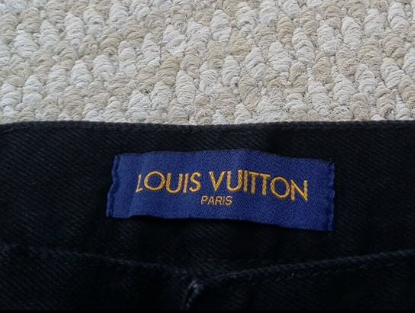 Louis Vuitton Denim Carpenter Shorts | Blue & Black
