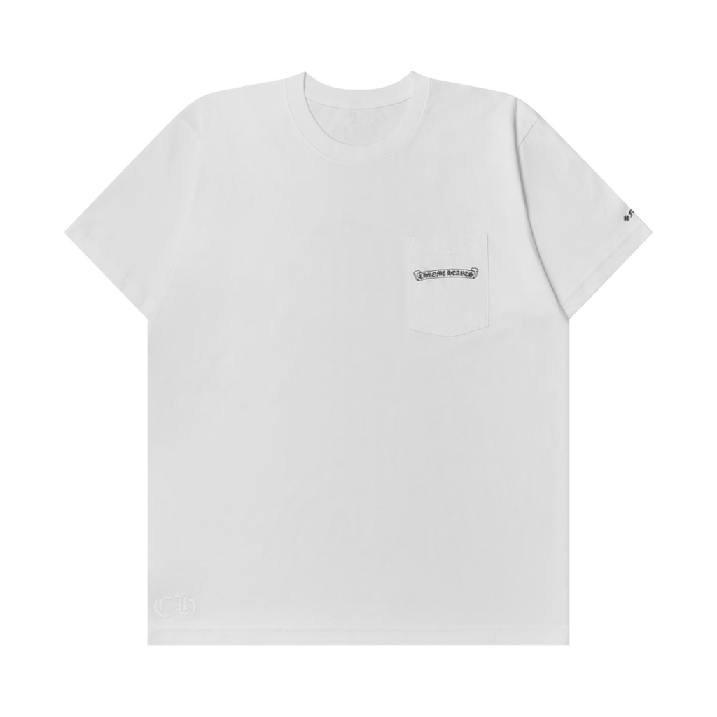 Chrome Hearts - Scroll Logo Fuck You T-Shirt - Black/White