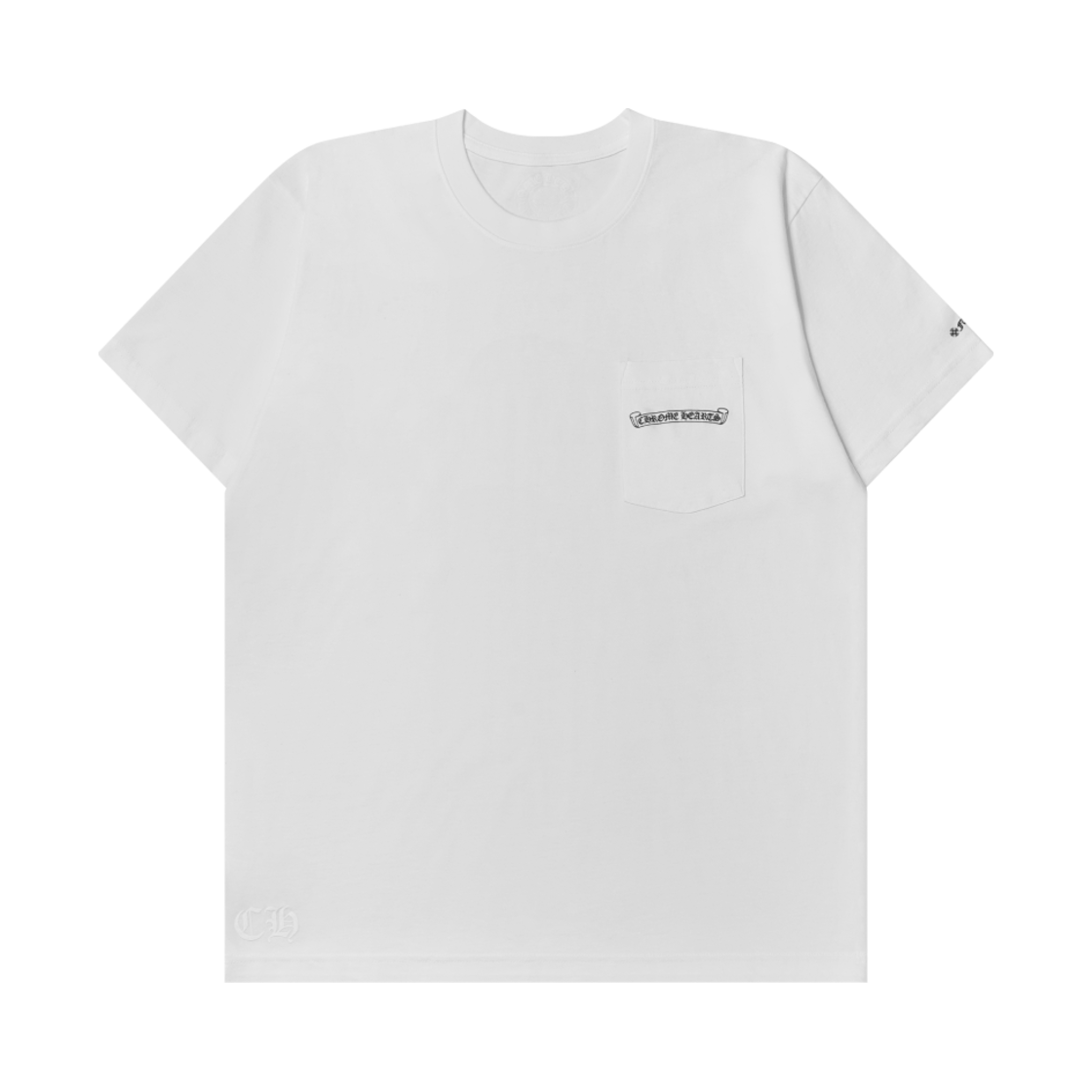 Chrome Hearts - Scroll Logo Fuck You T-Shirt - Black/White