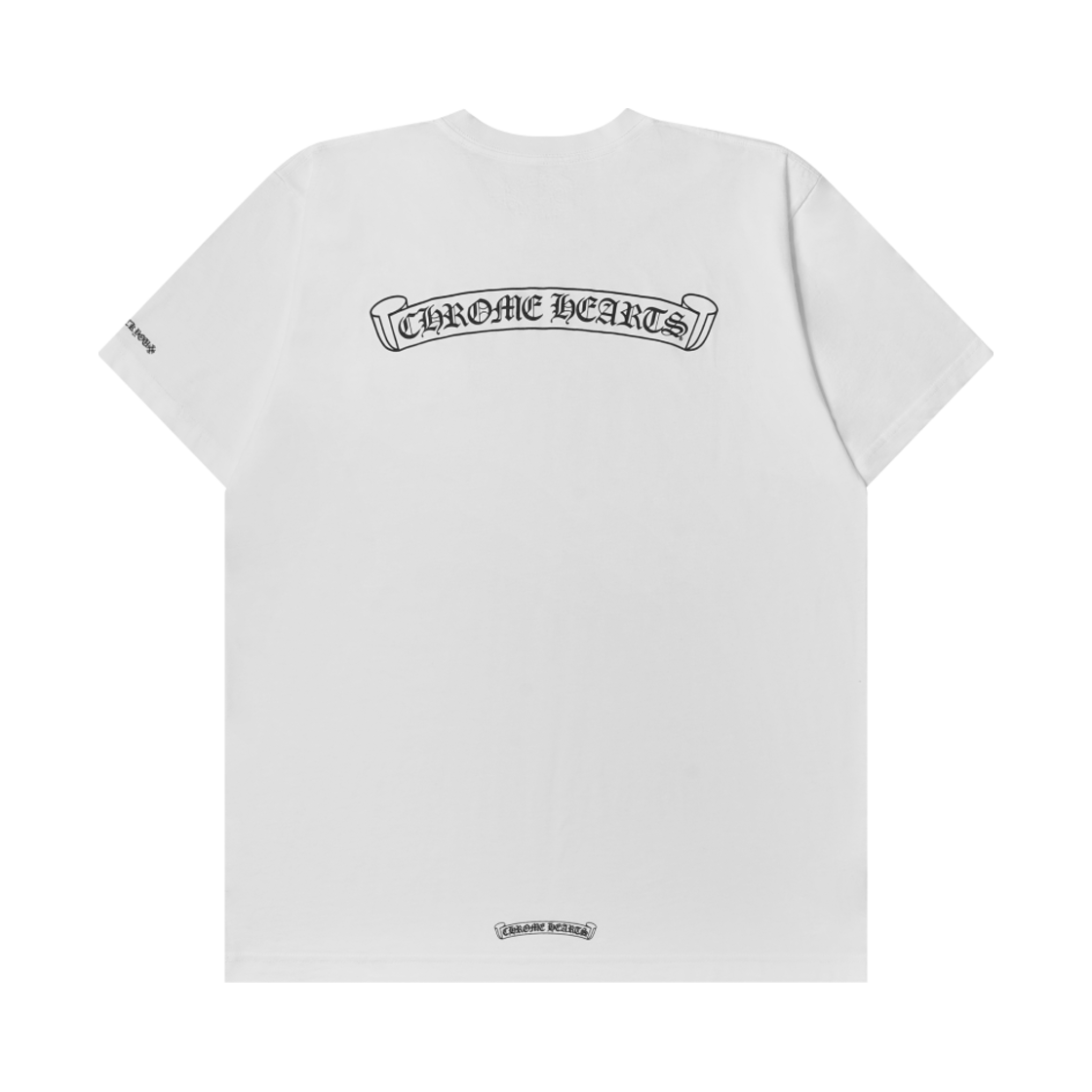 Chrome Hearts - Scroll Logo Fuck You T-Shirt - Black/White