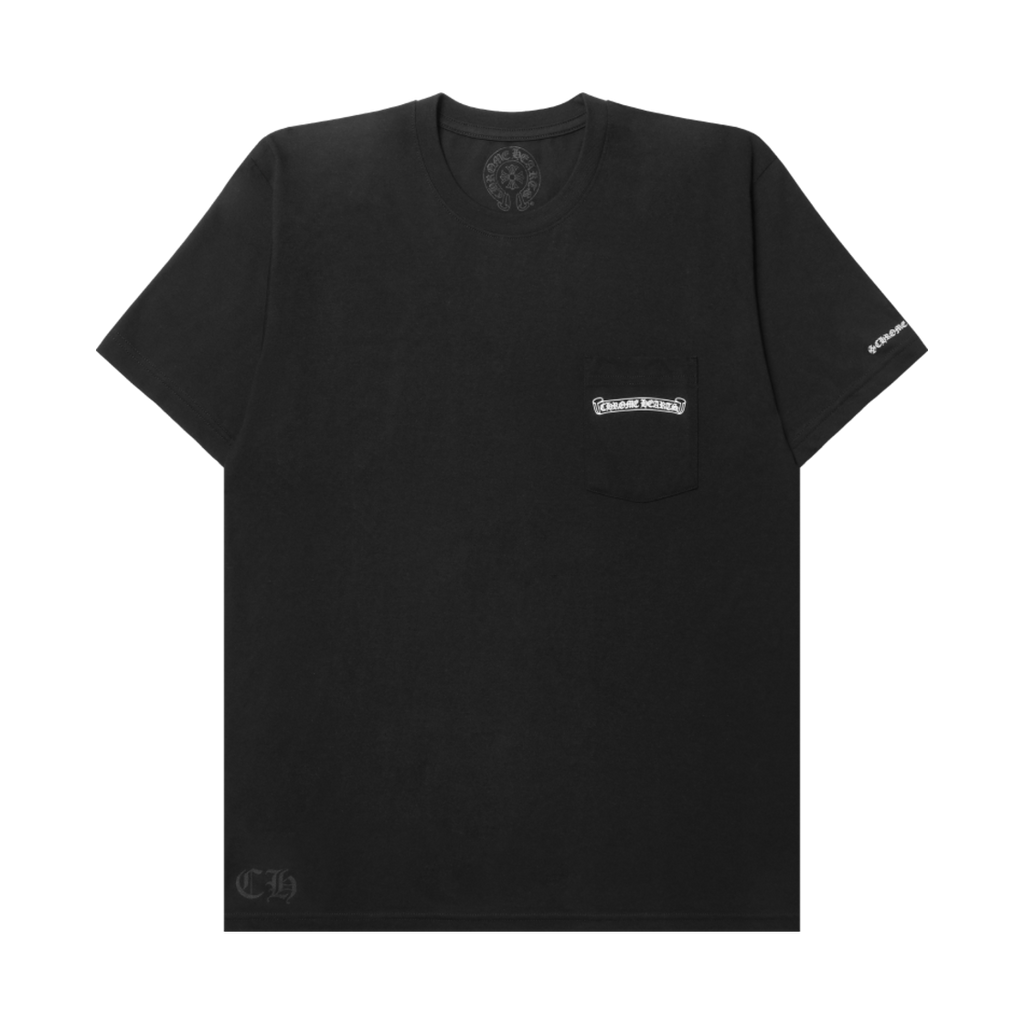 Chrome Hearts - Scroll Logo Fuck You T-Shirt - Black/White
