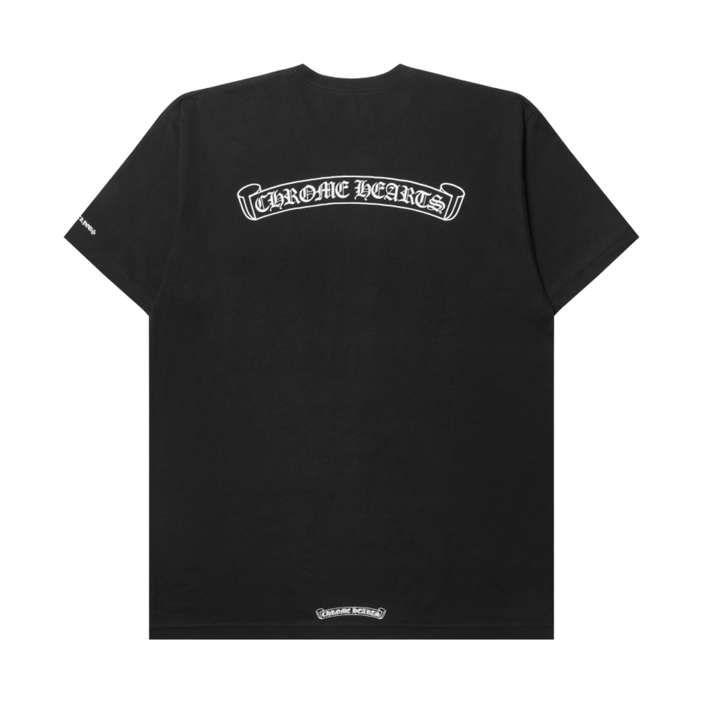 Chrome Hearts - Scroll Logo Fuck You T-Shirt - Black/White