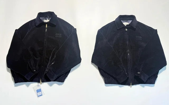 Miu Miu Collared neck corduroy jacket