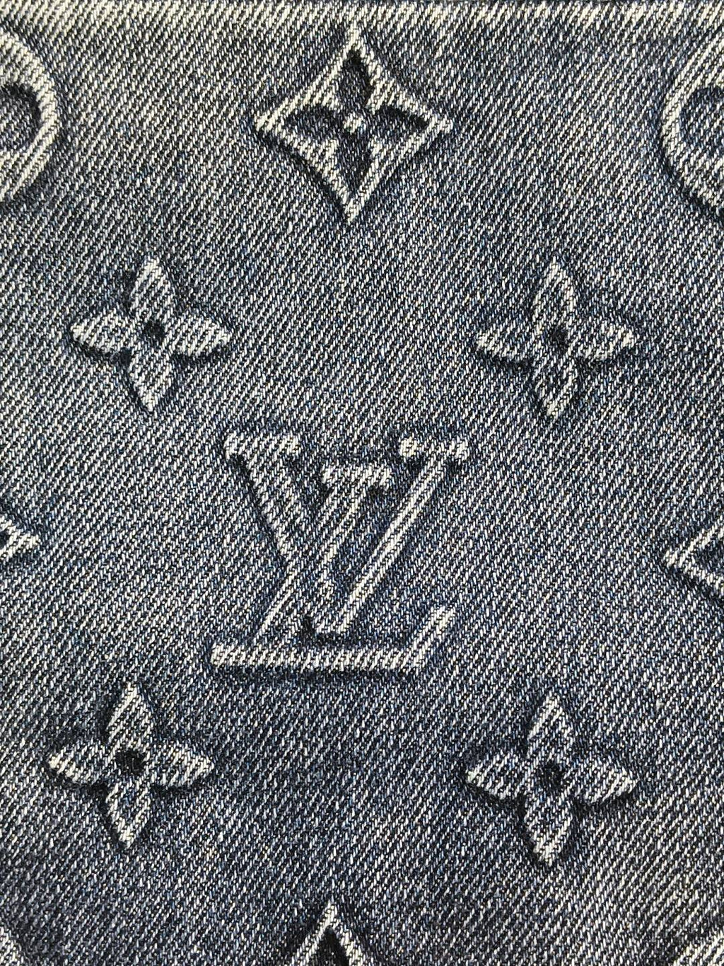 Louis Vuitton Denim Carpenter Shorts | Blue & Black