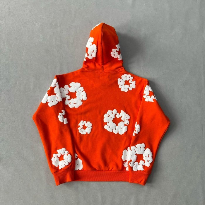 Denim Tears - The Cotton Wreath Orange Hoodie