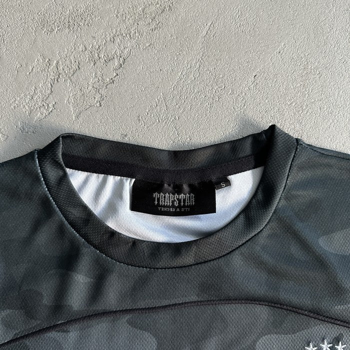 Trapstar Irongate Football Jersey - Black/Camo