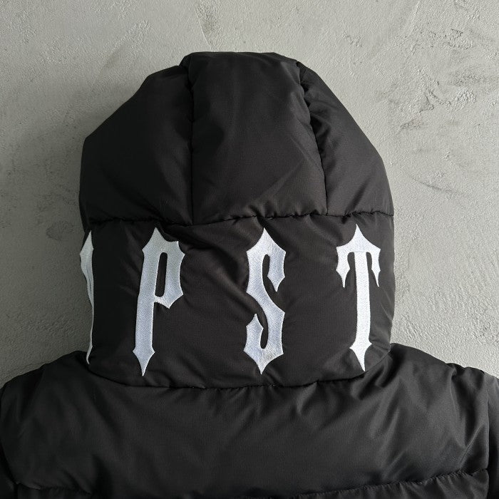 Trapstar Irongate Collar Puffer Jacket - Black