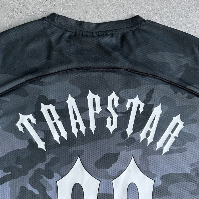 Trapstar Irongate Football Jersey - Black/Camo