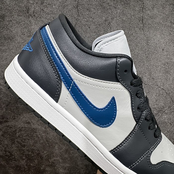 Air Jordan 1 Low Anthracite Industrial Blue DC0774-040