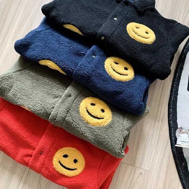 CPFM x Human Made - Double Smiley Work Fleece Jacket