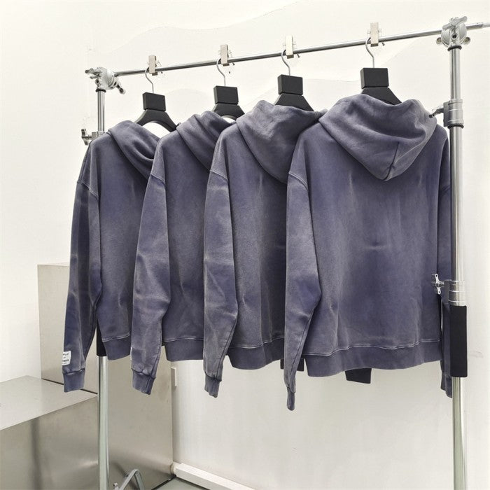 Gallery Dept. Sun Faded Zip Up Hoodie - Navy