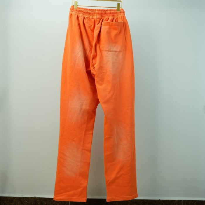 Hellstar Fire Orange Flare Bottom Sweatpants - Orange Dye