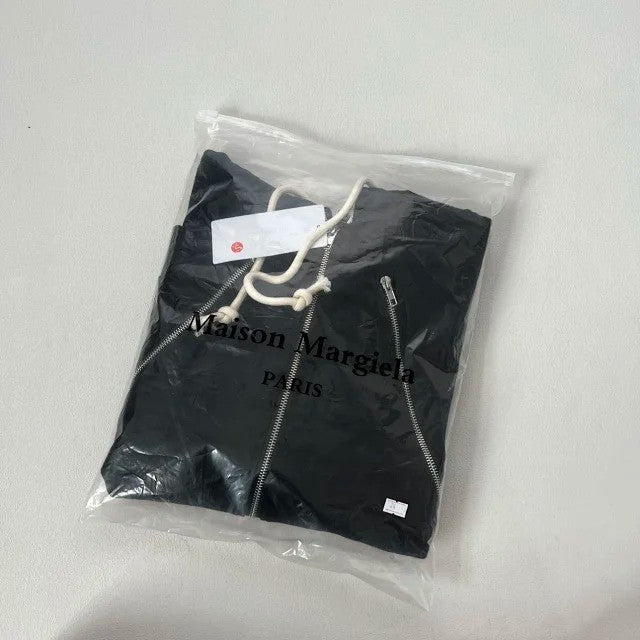 MM6 Three-Zipper Hoodie - Black