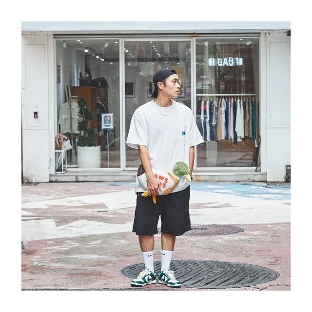 NEEDLES S/S Crew Neck Tee - Poly Jersey