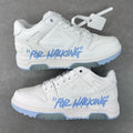 OFF-WHITE Out Of Office 'For Walking' Low Tops Sneakers - White Light Blue