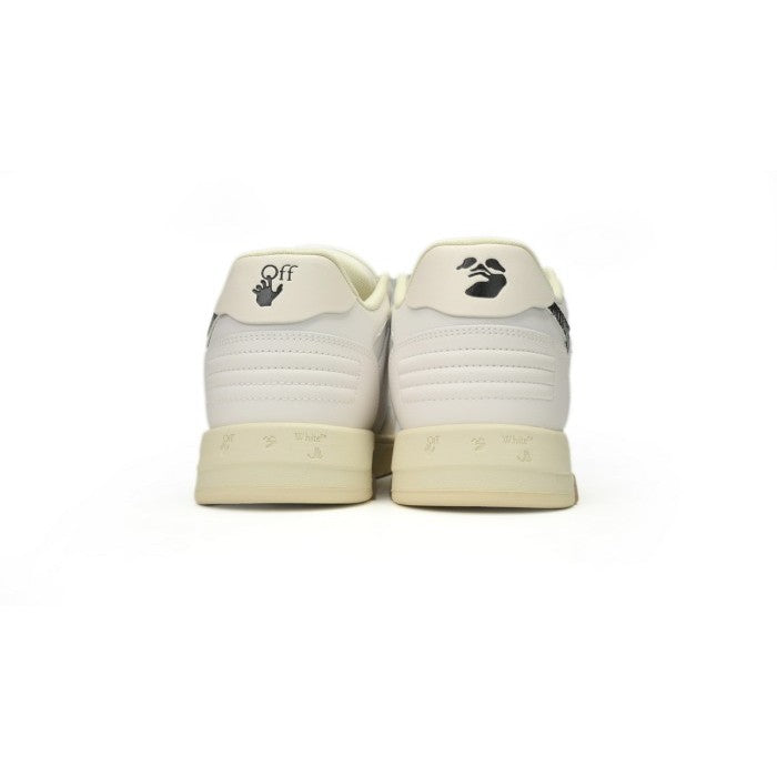 OFF-WHITE Out Of Office 'OOO' Low Tops Sneakers - White/ Black SS21
