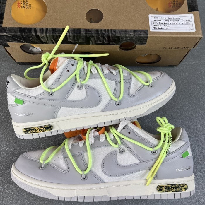 Off-White X Nike Dunk Low “The Lot 43 Of 50” - DM1602-128