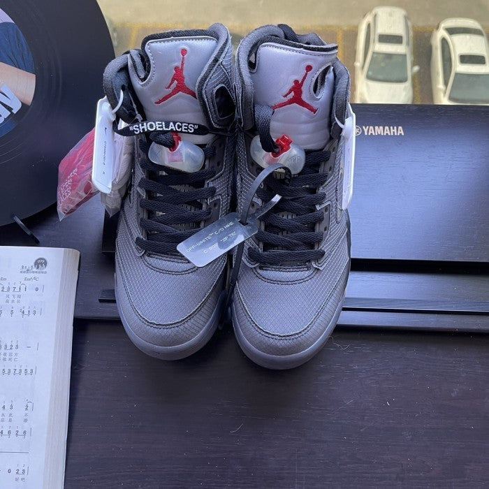 Off-White x Air Jordan 5 Retro SP 'Muslin' - CT8480-001
