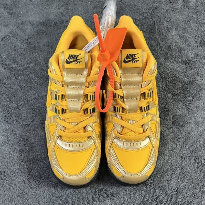 Off-White x Nike Rubber Dunk University Gold