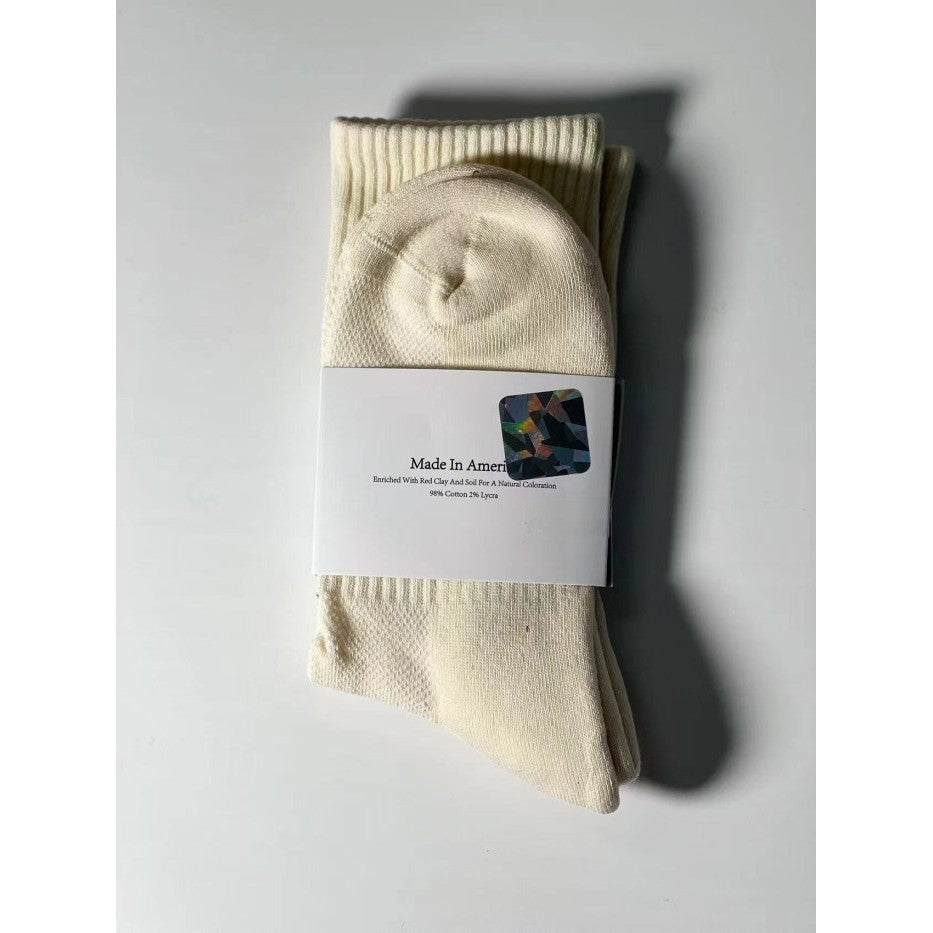 Sock/ Kaos Kaki Hidden NY Crew Socks Natural - SS20
