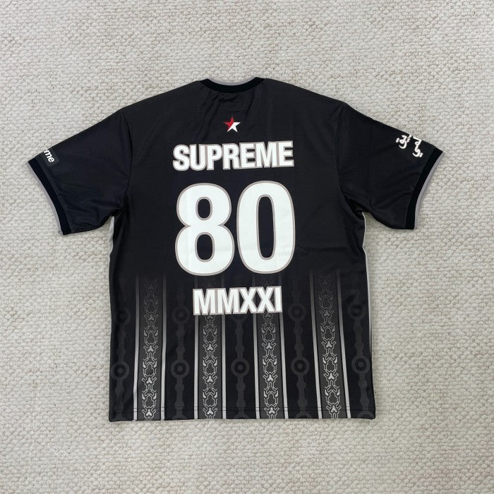 Supreme Arabic Logo Soccer Jersey Black