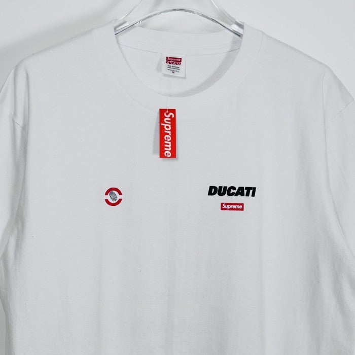 Supreme Ducati Logo Tee - White
