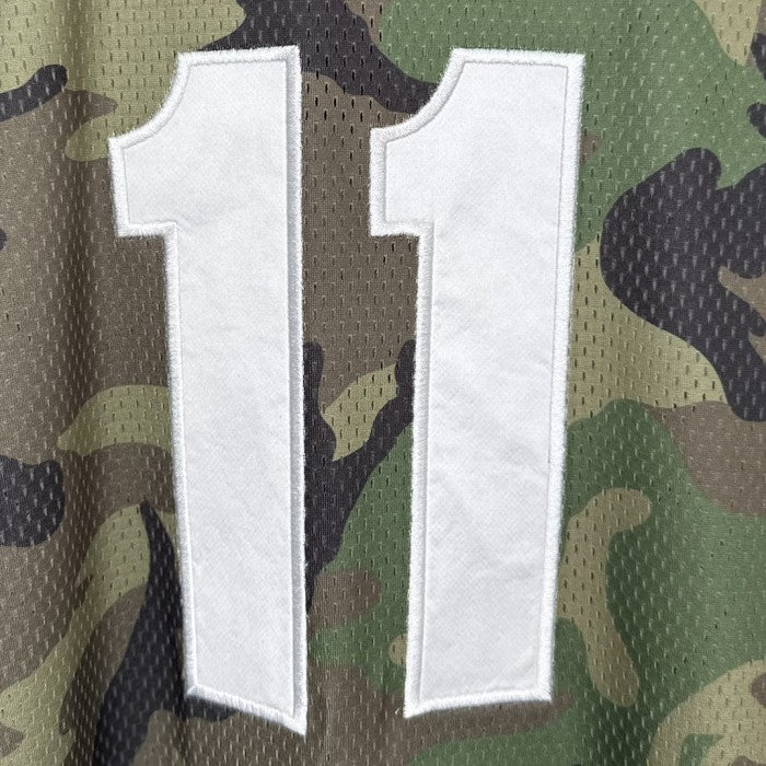 Supreme S Logo Baseball Henley - Woodland Camo