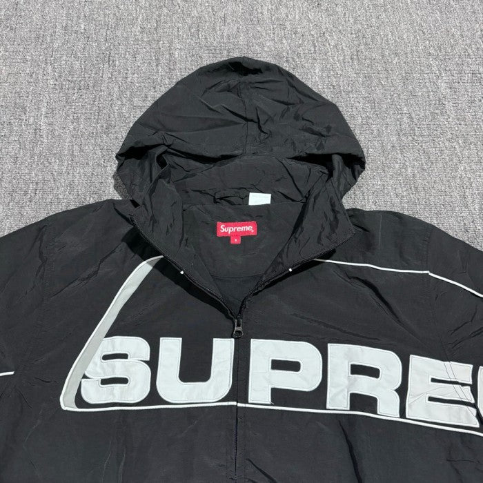 Supreme S Paneled Tracksuit - Jacket & Pants - Black
