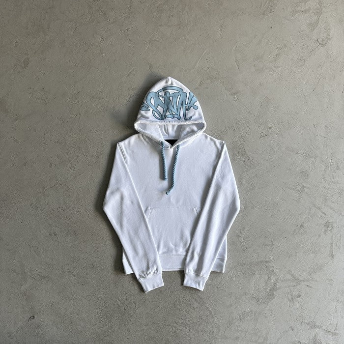 Syna World Logo Tracksuit - White/ Blue