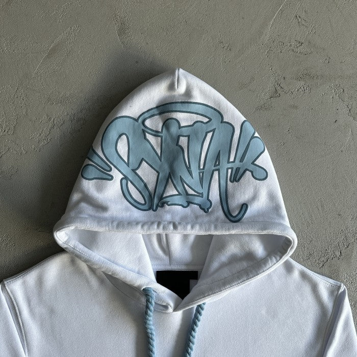 Syna World Logo Tracksuit - White/ Blue