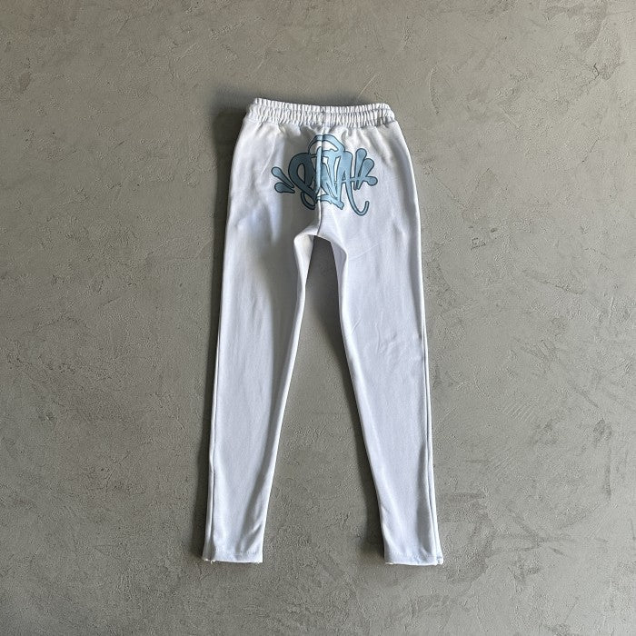 Syna World Logo Tracksuit - White/ Blue