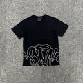 Syna World Outline T-Shirt - Black