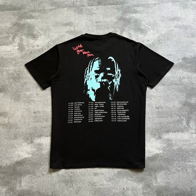 Travis Scott Astroworld Tour Tee Black