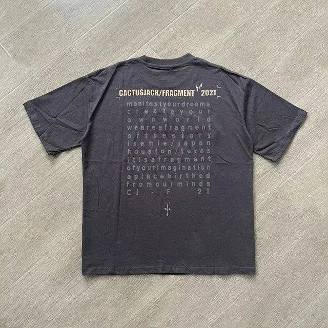 Travis Scott Cactus Jack For Fragment Create T-shirt
