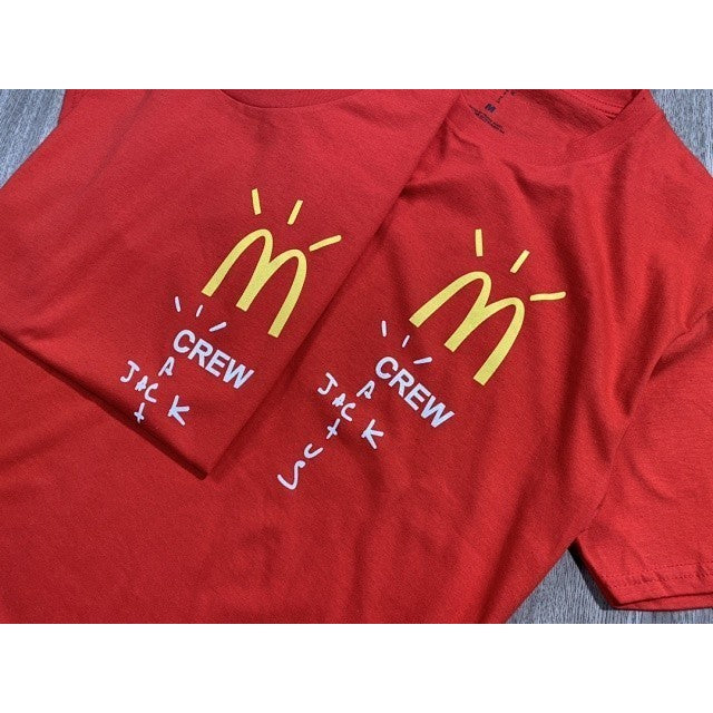 Travis Scott x McDonald's Crew T-Shirt Red