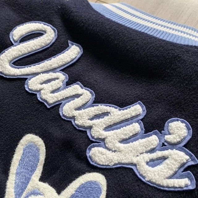 Vandy the Pink Year of Rabbit Varsity Jacket