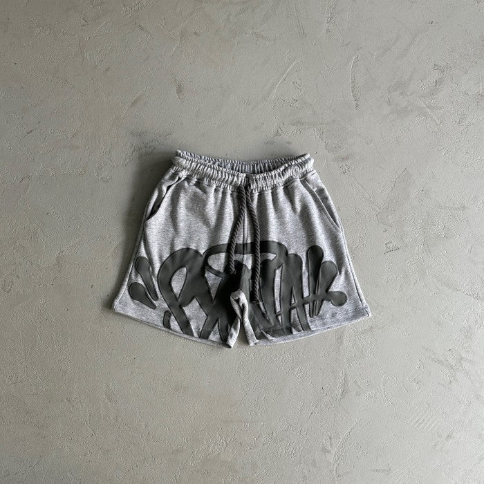 Syna World Syna Logo T-shirt & Short Set/ Suit - Grey