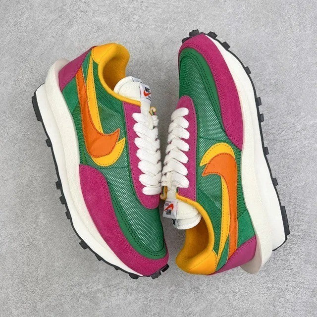 sacai x Nike LDV Waffle Daybreak Pine Green