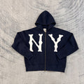 Memory Lane Park NY Zip-Up Hoodie