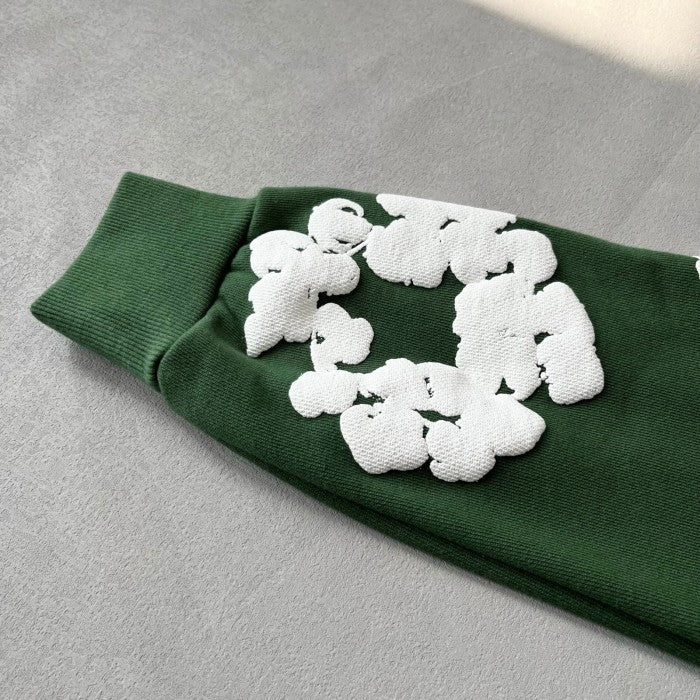 Denim Tears - The Cotton Wreath Green Hoodie