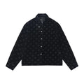 Chrome Hearts Velvet Burnout Cross Long Sleeve Shirt