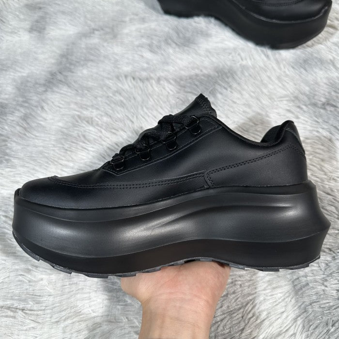 Comme des Garcons x Salomon SR811 Leather Platform - Black