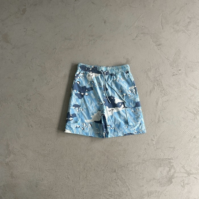 Trapstar London Decoded Shorts - Ice Blue Camo