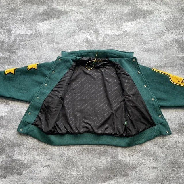 A Few Good Kids Classic Green Varsity Jacket
