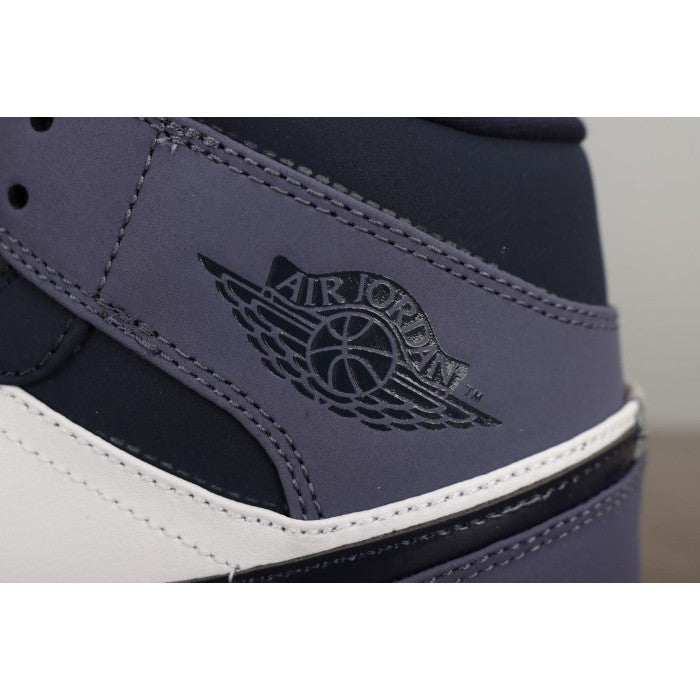 Air Jordan 1 Mid Obsidian Sanded Purple | 554724-445
