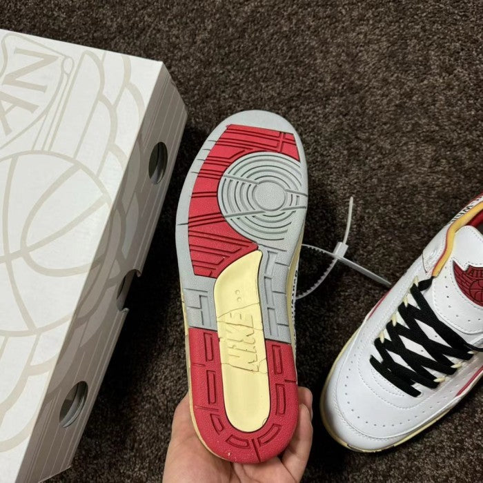 Air Jordan 2 Retro Low SP Off-White White Red