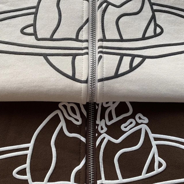 Broken Planet Market - Outer Space Zip Up Hoodie